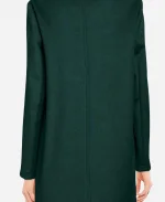 Jameela Jamil Love at First Sight Green Coat