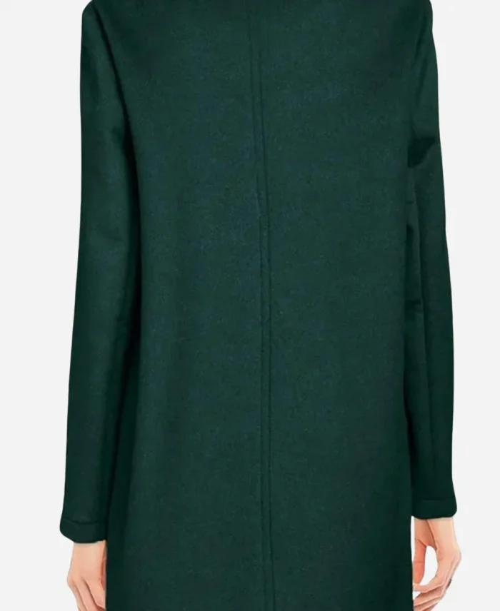 Jameela Jamil Love at First Sight Green Coat