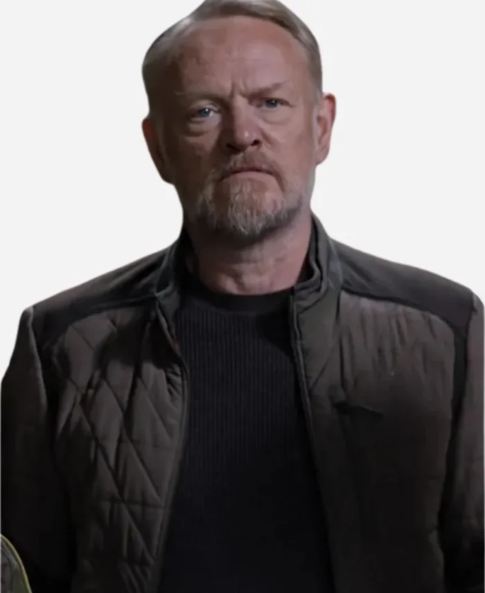 Jared Harris Tv Series Foundation Season 02 Hari Seldon Grey Quilted Jacket