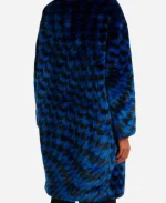 Jean Smart Hacks S04 Blue Printed Fur Coat