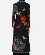 Jean Smart Hacks S04 Floral Butterfly Print Coat