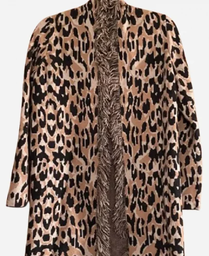 Jean Smart Tv Series Hacks Season 04 Deborah Vance Leopard Print Coat