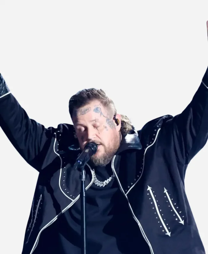 Jelly Roll ACM Awards 2025 Black Jacket