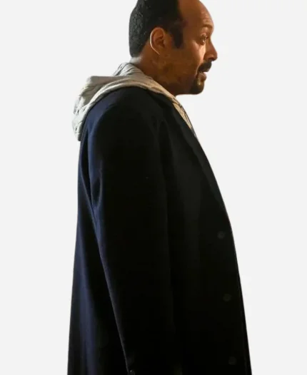 Jesse L. Martin Tv Series The Irrational 2023 Alec Mercer Black Coat