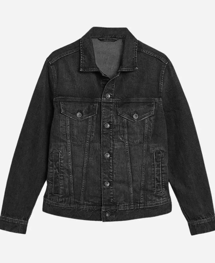 Joe Manganiello The Kill Room Denim Black Jacket