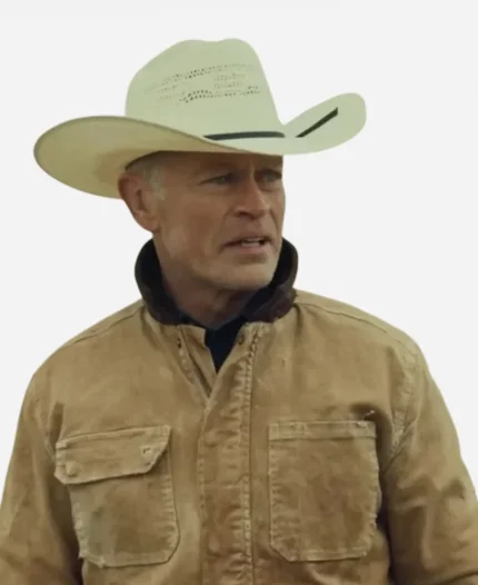 Joe Wainwright The Last Rodeo 2025 Neal McDonough Brown Cotton Jacket
