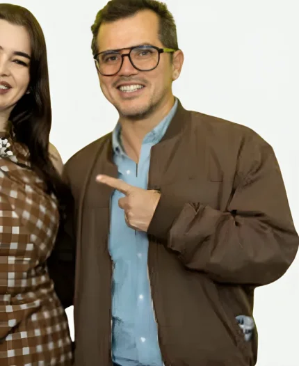 John Leguizamo Movie Bob Trevino Likes It 2025 Bob Trevino Brown Bomber Jacket