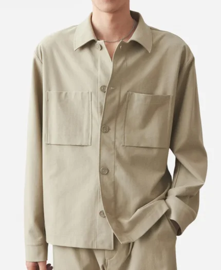 Jolo Movie My Love Will Make You Disappear 2025 Paulo Avelino Beige Wool Jacket