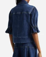 Joy Behar The View 2025 Denim Zip Up Jacket