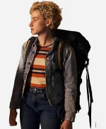 Julia Garner The Royal Hotel Blue Denim Jacket