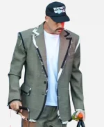 Just livin in Waynes World Travis Kelce Suit