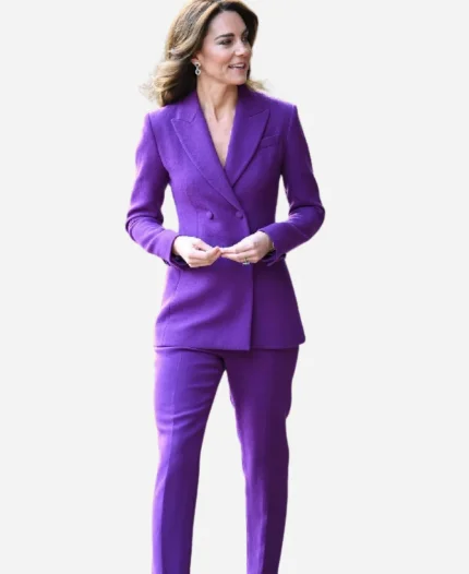 Kate Middleton Purple Suit