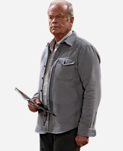Kelsey Grammer Crane Fraiser Dr. Frasier Grey Jacket