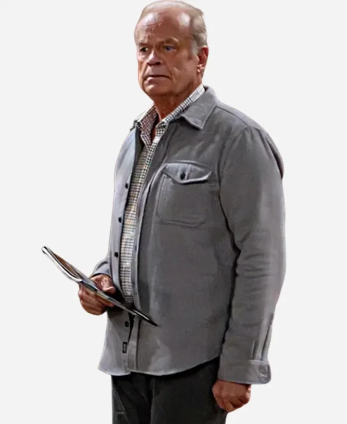 Kelsey Grammer Crane Fraiser Dr. Frasier Grey Jacket