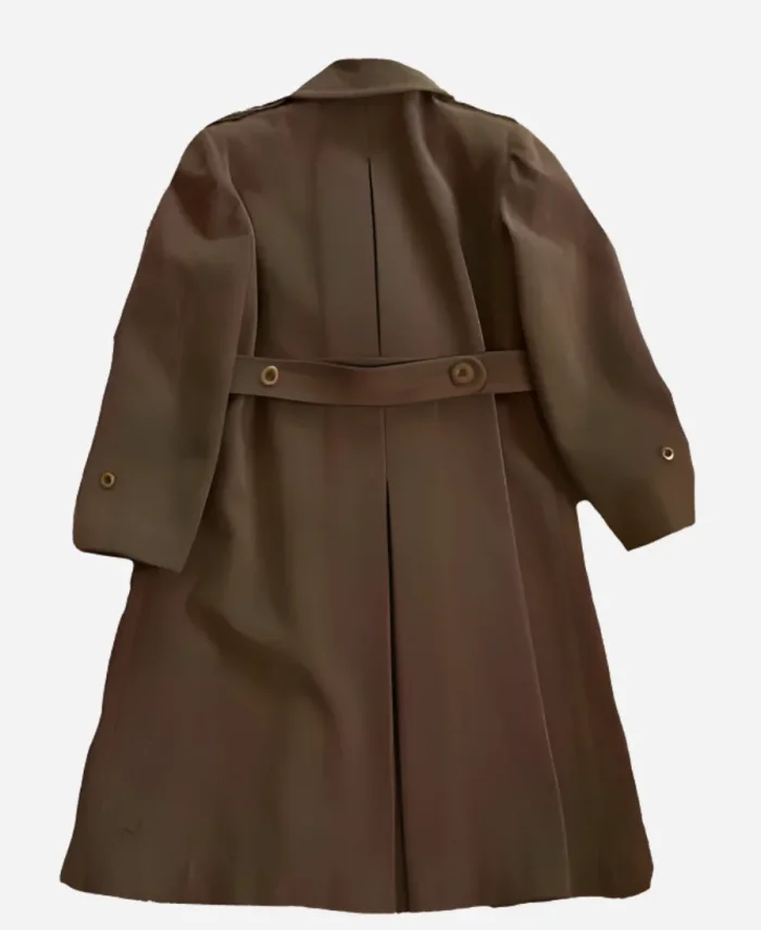 Kerry Washington The Six Triple Eight Brown Trench Coat