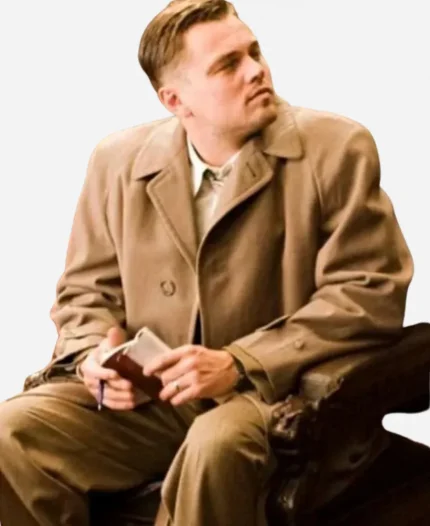 Killers of the Flower Moon 2023 Leonardo DiCaprio Beige Coat