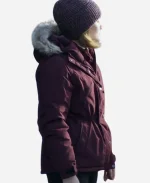 Kim Matula The Finnish Line 2024 Purple Jacket