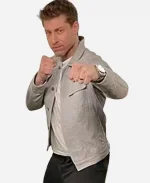King of Killers Alain Moussi Grey Jacket