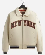 Kith & Avirex for the New York Knicks Icon Bomber Jacket