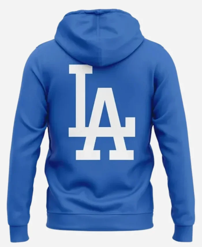 LA Dodgers Teoscar Camino Real Blue Hoodie
