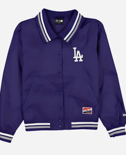 LA Dodgers Throwback Women’s Blue Jacket