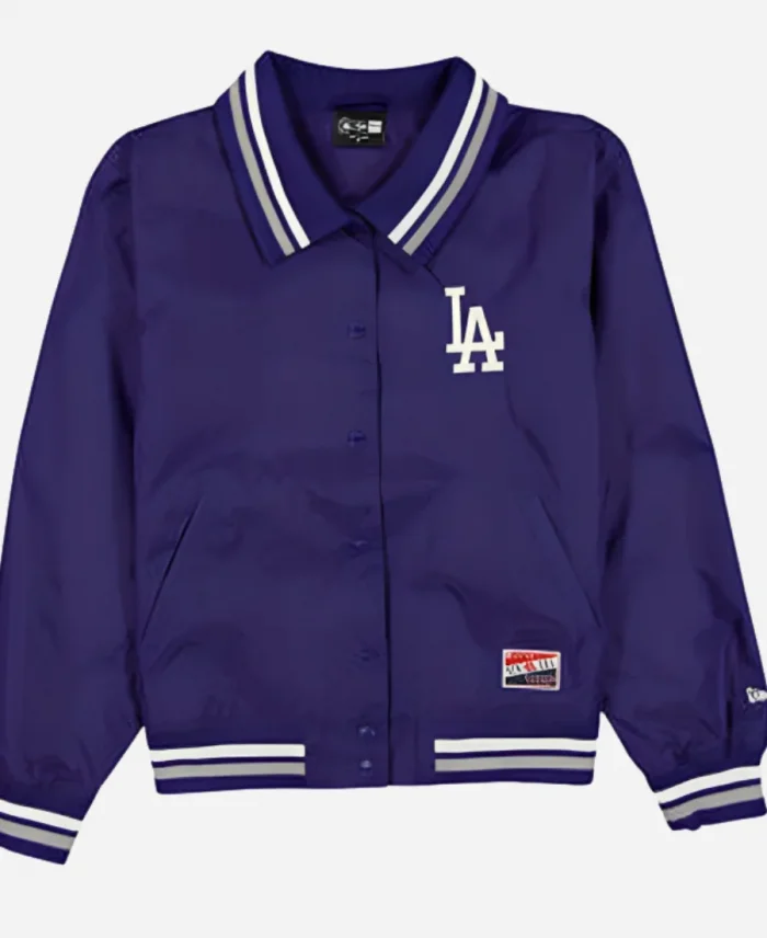 LA Dodgers Throwback Women’s Blue Jacket
