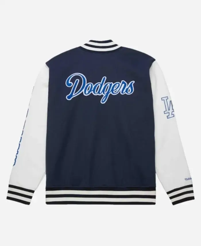 LA Dodgers Washed Varsity Jacket