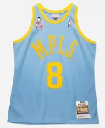 LA Lakers Kobe Bryant Blue Hardwood Classics Player Jersey
