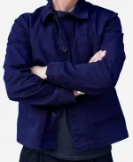 L’Usine Bleue Coltin Work Blue Jacket For Sale