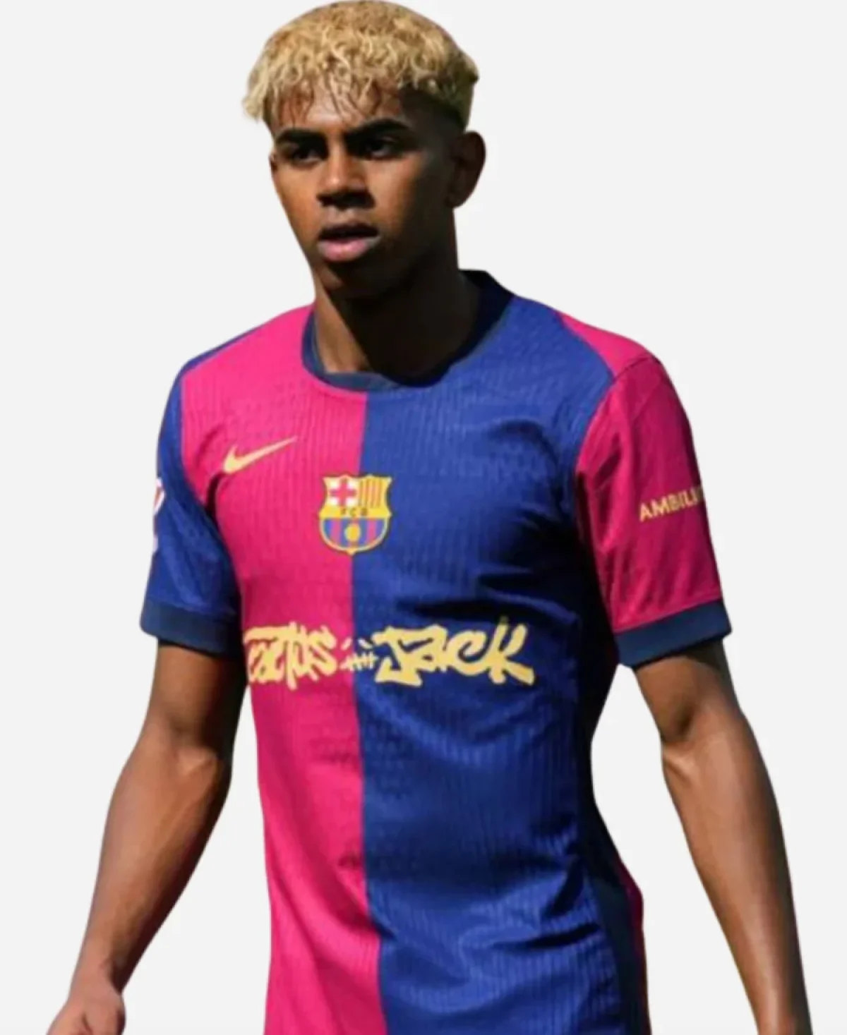 Barcelona Lamine Yamal Cactus Jack Jersey - Jacket Era