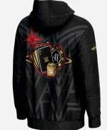 Las Vegas 2025 WWE WrestleMania 41 Unisex Black Neon Pullover Hoodie