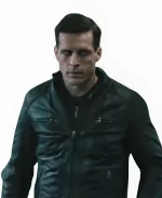 Last Bullet Quentin D’Hainaut Black Leather Jacket