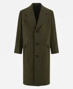 László Tóth Brown Coat