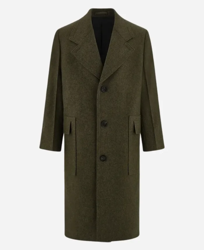 László Tóth Brown Coat