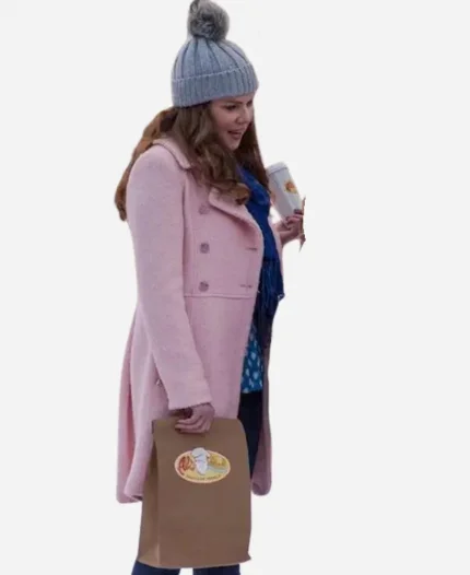 Lauren Graham Gilmore Girls Pink Coat