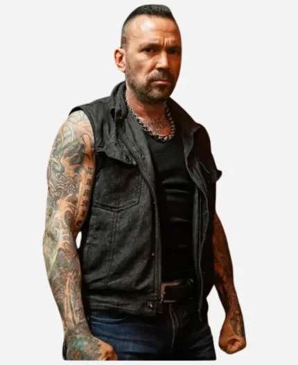 Legend of the White Dragon Jason David Frank Black Vest