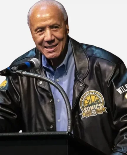 Lenny Wilkens Leather Jacket