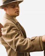 Leonardo DiCaprio Movie Killers of the Flower Moon 2023 Ernest Burkhart Beige Coat