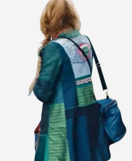 Leonoor Koster TV Series Football Parents 2025 Sandra Green Coat