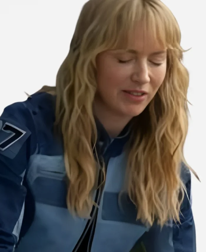 Leverage Redemption S3 Beth Riesgraf Denim Moto Jacket