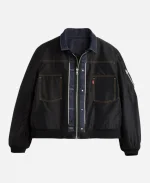 Levi’s x Sacai Denim x Nylon Twill Reversible Blouson Jacket
