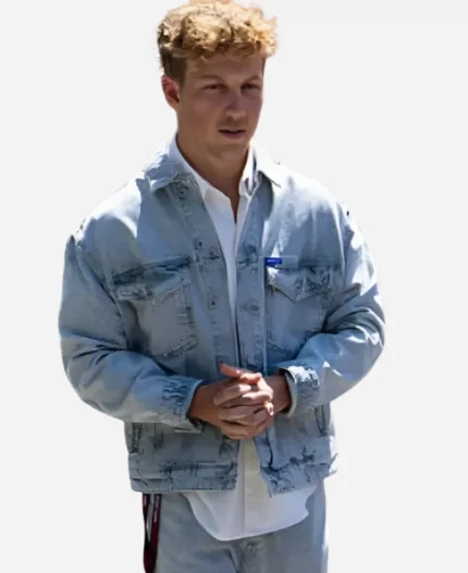 Liam Lawson F1 Grand Prix of Emilia-Romagna Denim Jacket For Sale
