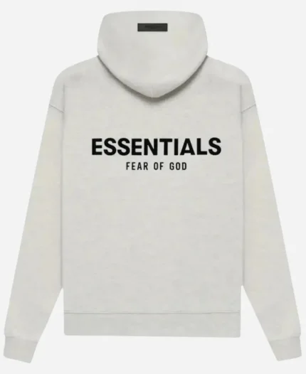Light Oatmeal Essentials Hoodie