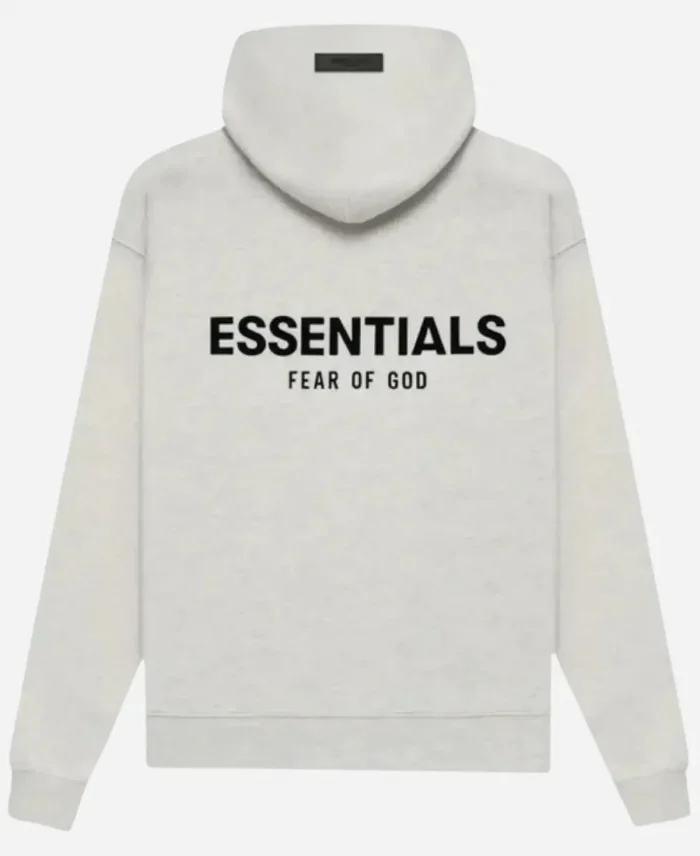 Light Oatmeal Essentials Hoodie