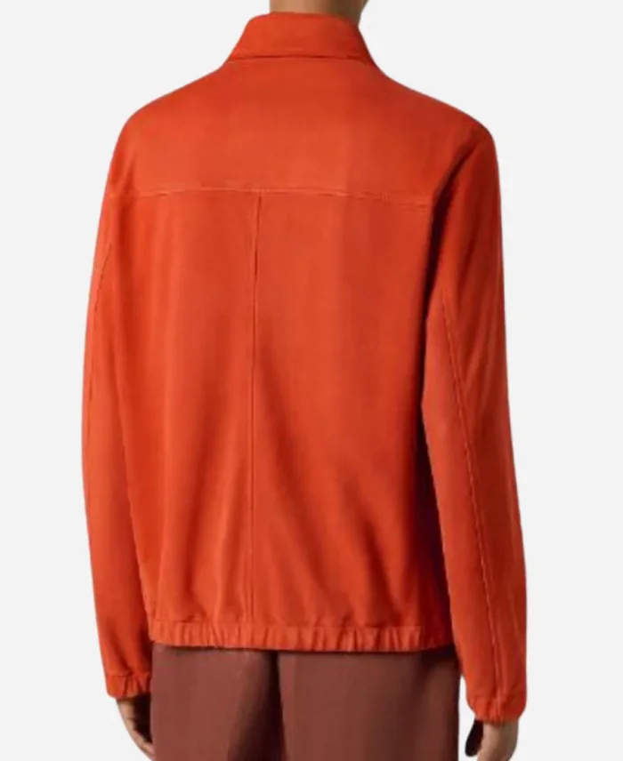 Lionel Richie American Idol Orange Suede Jacket