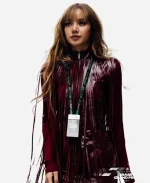 Lisa Stuns F1 Miami Grand Prix 2025 Leather Fringe Vest