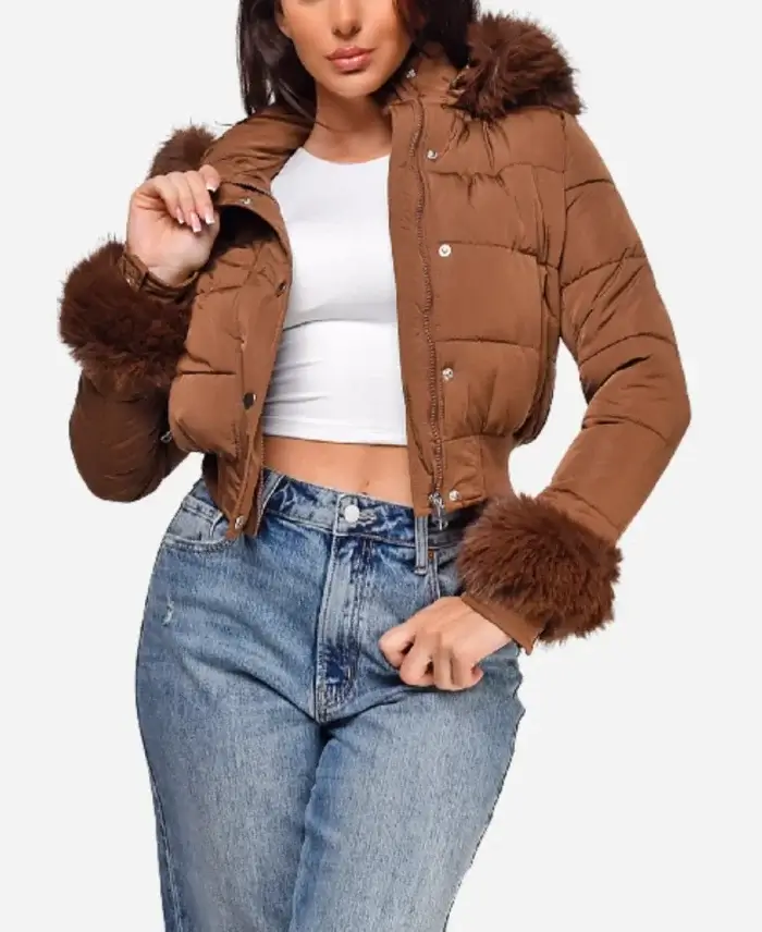 Liz Caribel Sierra Dope Thief S01 Quilted Fur Jacket