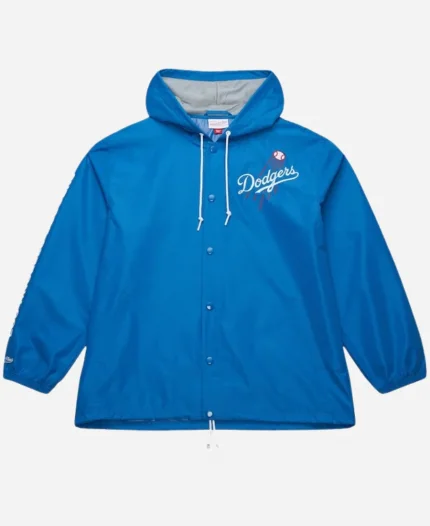 Los Angeles Dodgers Coaches Hooded Windbreaker Jacket