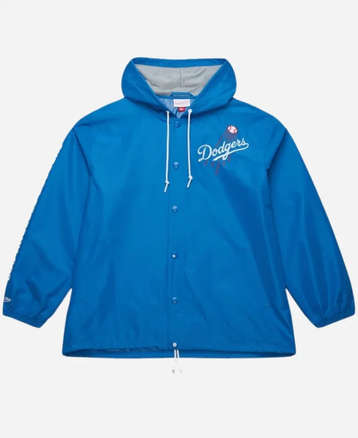 Los Angeles Dodgers Coaches Hooded Windbreaker Jacket
