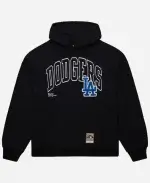 Los Angeles Dodgers Logo Over Pullover Hoodie